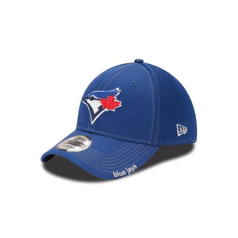 MLB Toronto Blue Jays Neo 39Thirty Stretch Fit (EPW9322) - Blue New Era Caps